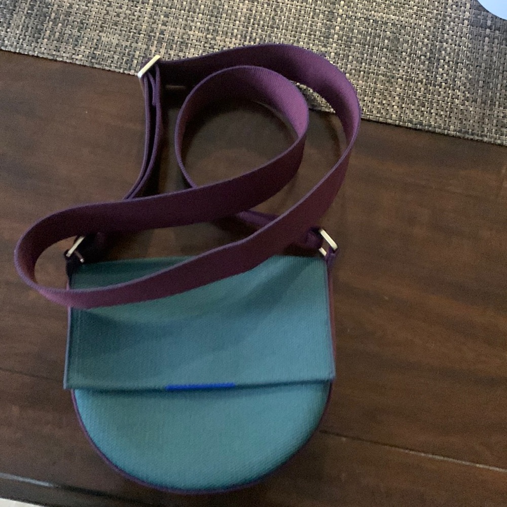 Rothy’s saddle bag EEUC  deep spruce